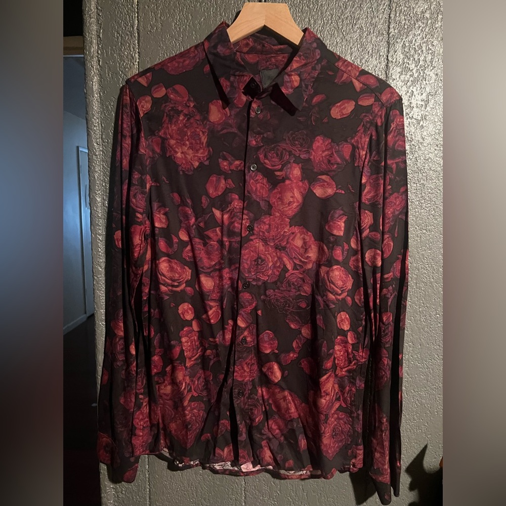H&M Floral Button Up Shirt